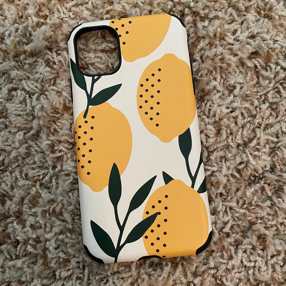 Lemon phone case for iPhone 11